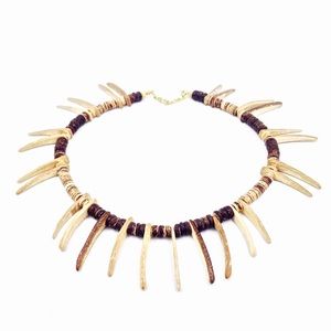 Natural Coconut Wood Necklace